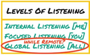 Global Listening While Remote